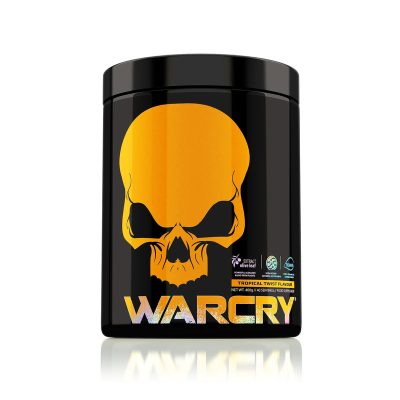 Pre-workout | WARCRY® 400g, pudra, Genius Nutrition, Pre-workout cu cofeina 5