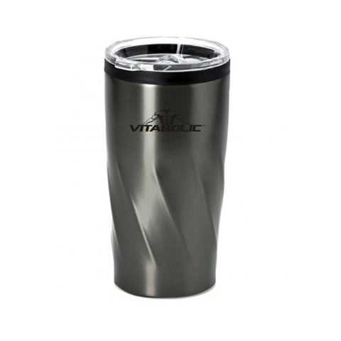 Accesorii pentru sala | Pahar metalic, 550ml, Vitabolic 0