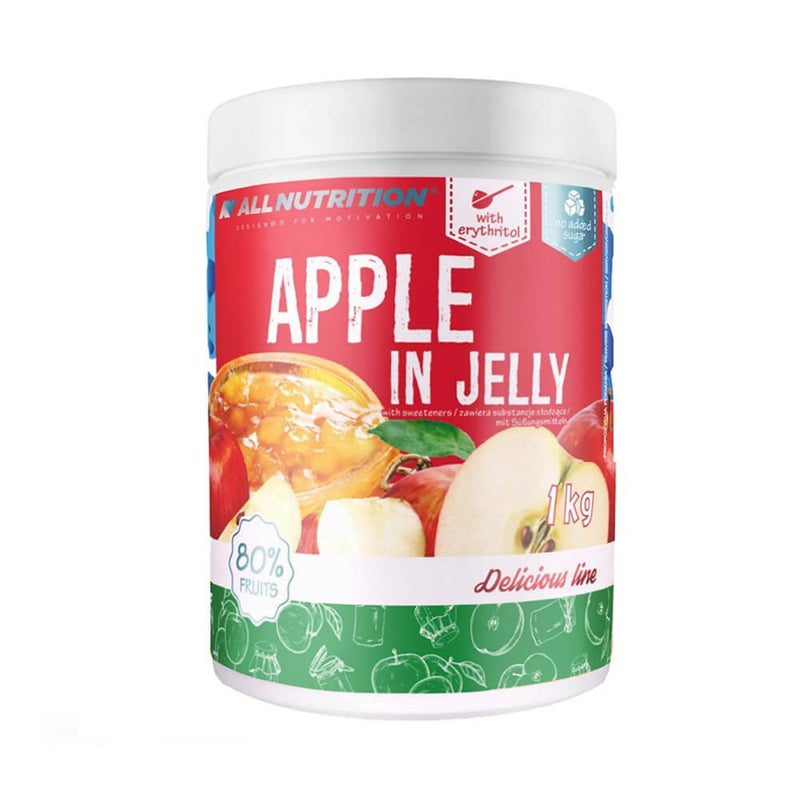 Alimente & Gustari | Gem fara zahar Apple in Jelly, 1kg, Allnutrition, Continut ridicat de fructe 0