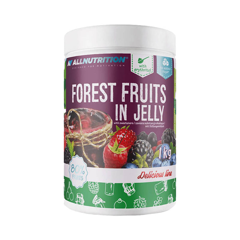 Alimente & Gustari | Gem fara zahar Forest Fruits in Jelly, 1kg, Allnutrition, Continut ridicat de fructe 0