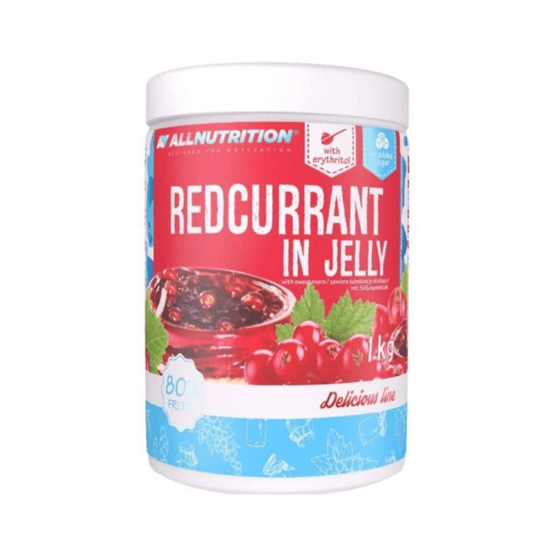 Alimente & Gustari | Gem fara zahar Redcurrant in Jelly, 1kg, Allnutrition, Continut ridicat de fructe 0