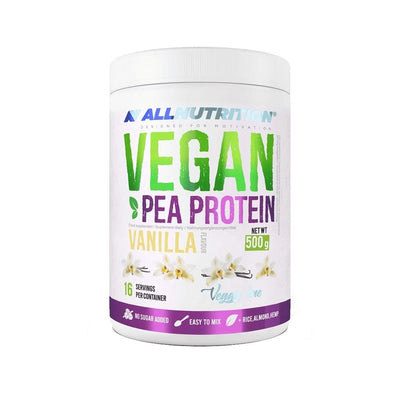 Proteine | Proteina din mazare Vegan pudra, 500g, Allnutrition 0