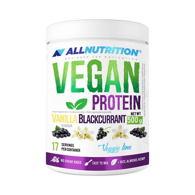 Suplimente antrenament | Proteina vegana pudra, 500g, Allnutrition 2