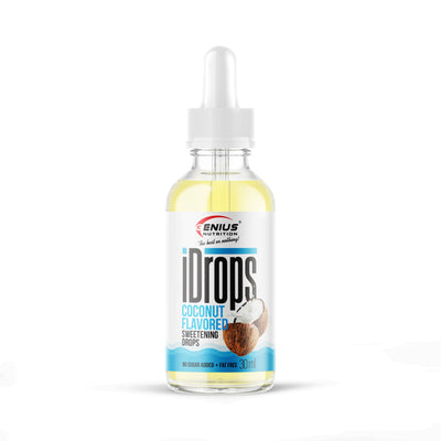 Alimente & Gustari | iDROPS®, 30ml, Genius Nutrition, Indulcitori cu aroma 0