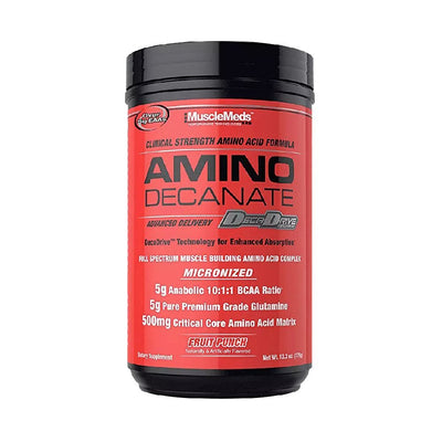Complex de aminoacizi | Amino Decanate, pudra, 360g, Musclemeds, Complex de aminoacizi pentru refacere 0