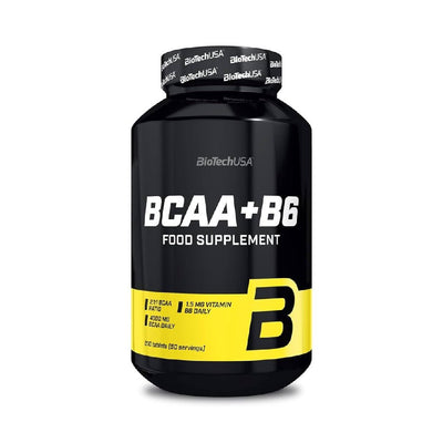 BCAA | BCAA+B6, 200 tablete, BiotechUSA, Aminoacizi pentru refacere 0