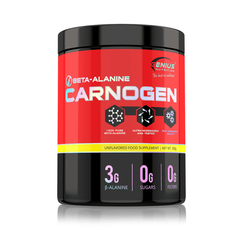 Aminoacizi CarnoGen® Beta Alanina pudra, 300g, Genius Nutrition, Supliment alimentar pentru performanta 1
