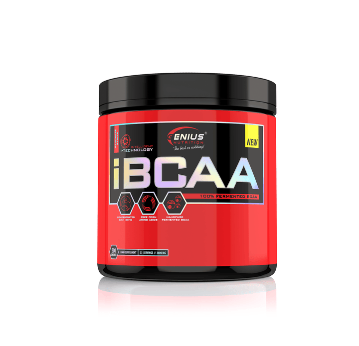 Aminoacizi iBCAA 200 capsule, Genius Nutrition, Aminoacizi cu catena ramificata 1
