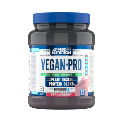 Suplimente antrenament | Vegan-Pro pudra, 450g, Applied Nutrition, Proteina vegetala cu aminoacizi cu catena ramificata 0