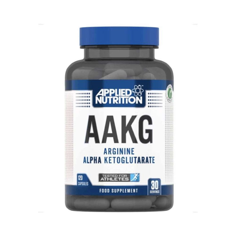 Aminoacizi | AAKG Arginina, 120 capsule, Applied Nutrition, Oxid nitric 0