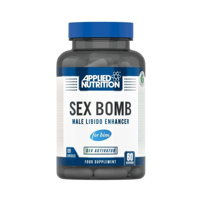 Stimulente hormonale | Sex Bomb For Him 120 capsule, Applied Nutrition, Supliment stimulare hormonala 0