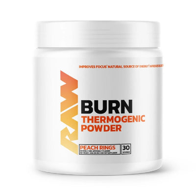 Arzatoare de grasimi | Burn Thermogenic Powder, pudra, 516g, Raw Nutrition, Arzator de grasimi 0