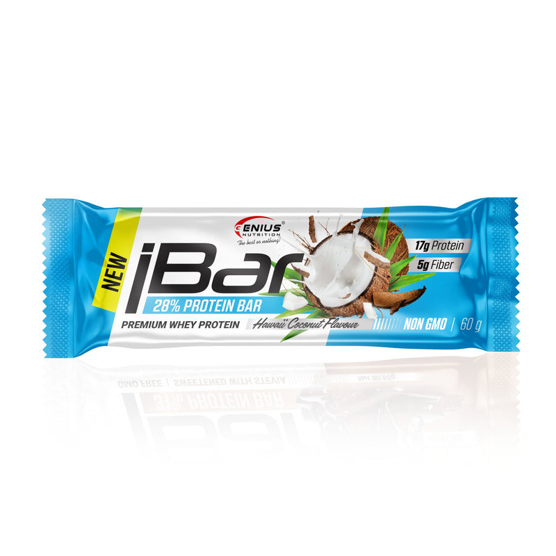 Alimente & Gustari | iBAR®, 60g, Genius Nutrition, Baton proteic 1