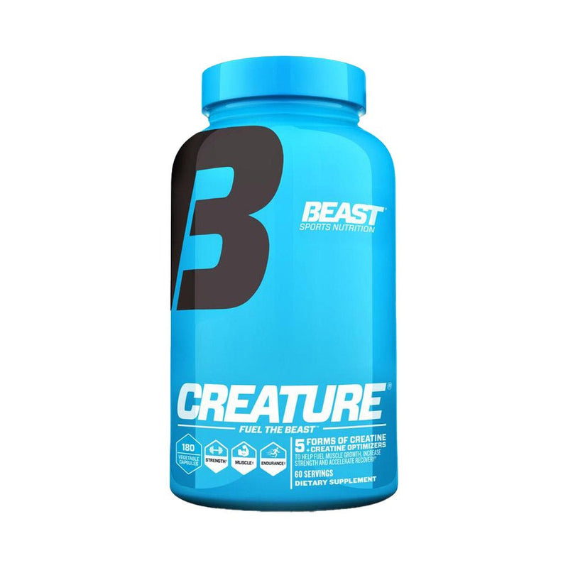 Creatina | Creature 180 capsule, Beast Sports, Supliment alimentar pe baza de creatina 0