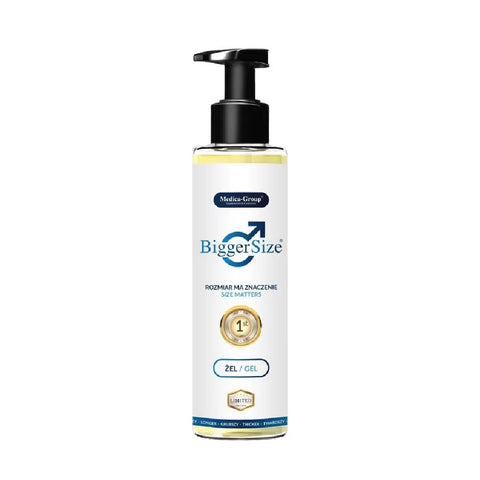 Stimulente hormonale | Bigger Size Gel, 150ml, Medica-Group, Gel pentru marirea penisului 0