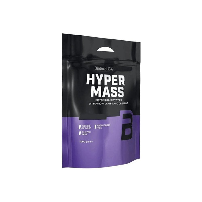 Proteine | Hyper Mass 1kg, pudra, Biotech USA, Mix pentru crestere masa musculara 0