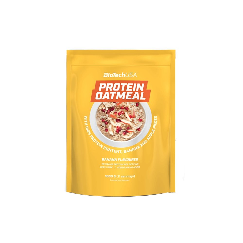 Alimente & Gustari | Ovaz proteic 1kg, pudra, Biotech, Continut ridicat de fibre digestive 0