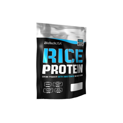 Proteine | Proteina din orez pudra, 500g, Biotech USA 0