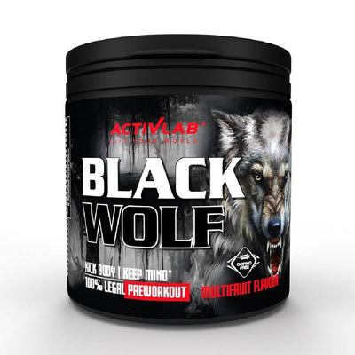 Pre-workout | Black wolf, pudra, 300g, Activlab, Supliment alimentar pre-workout cu cofeina 0