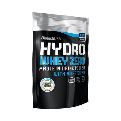 Suplimente antrenament | Hydro Whey Zero 454g, pudra, Biotech USA, Hidrolizat proteic din zer 0