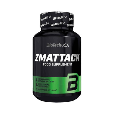 Stimulente hormonale | ZMAttack 60 capsule, Biotech USA, Supliment alimentar pentru barbati 0