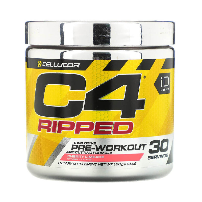 Suplimente antrenament | C4 Ripped, pudra, 180g, Cellucor, Supliment alimentar pre-workout cu cofeina 0