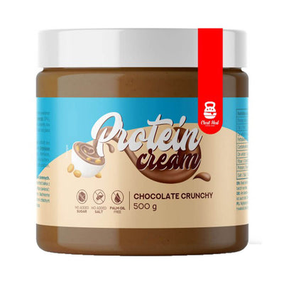Gluten free | Crema proteica 500g Ciocolata crocanta 0