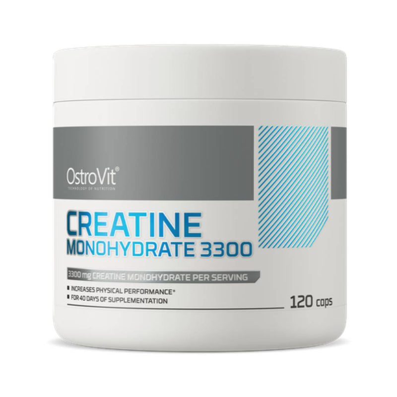 Creatina | Creatina monohidrata 3300mg, 120 capsule, Ostrovit, Supliment crestere masa musculara 0