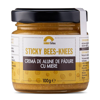 Crema tartinabila | Sticky Bees-Knees, Sunday Bites, Crema de alune de padure si miere 0