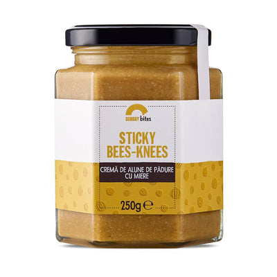 Crema tartinabila | Sticky Bees-Knees, Sunday Bites, Crema de alune de padure si miere 1