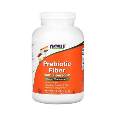 Digestie | Prebiotic fiber with fibersol-2, pudra, 340g, Now Foods, Fibre alimentare 0