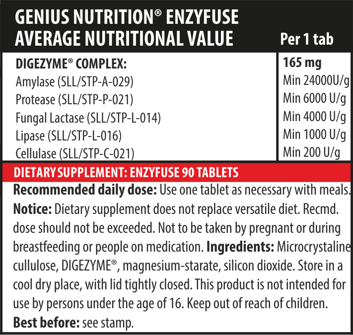 undefined | ENZYFUSE 90tabs/90 serv 1