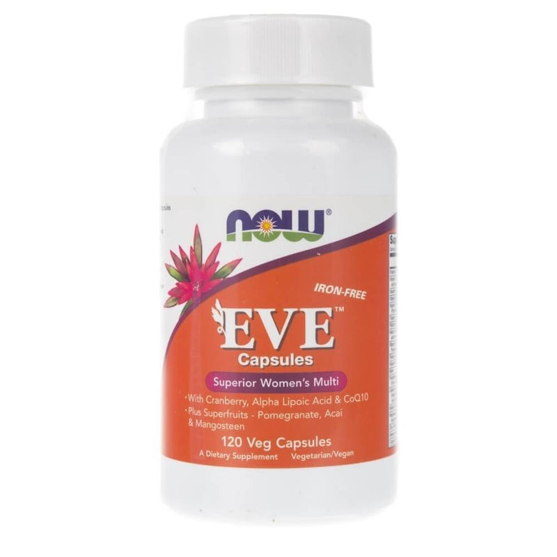 Vitamine si minerale | Eve, 120 capsule moi, Now Foods, Complex de vitamine pentru femei 0