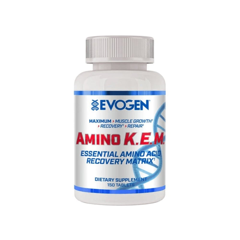 Aminoacizi | Amino KEM, 150 tablete, Evogen, Complex de aminoacizi pentru refacere 0