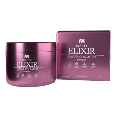 Colagen | Collagen Beauty Elixir Caviar 210g, pudra, Fitness Authority, Supliment alimentar pe baza de colagen 0