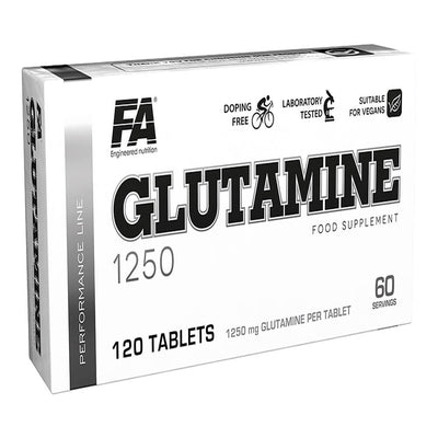 Aminoacizi | Glutamina 1250, 120 capsule, Fitness Authority, Supliment pentru refacere 0