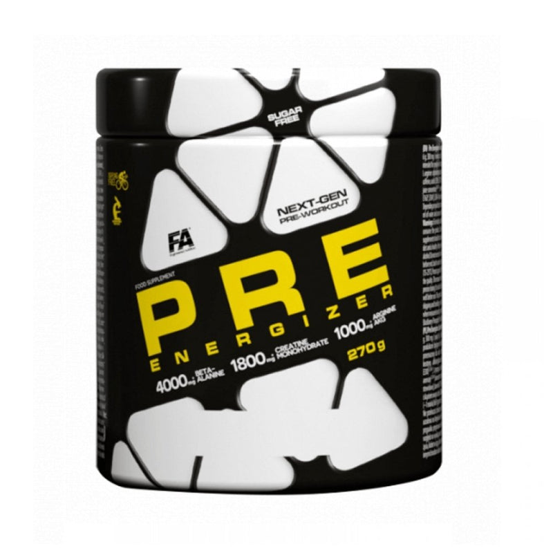 Pre-workout | Pre Energizer, pudra, 270g, Fitness Authority, Supliment alimentar pre-workout cu cofeina 0