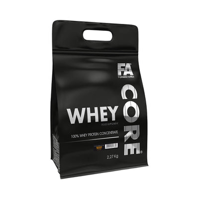 Suplimente antrenament | Whey Core 2.27kg, pudra, Fitness Authority, Concentrat proteic din zer 0