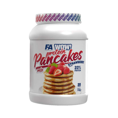Alimente & Gustari | Clatite proteice Protein Pancakes, pudra, 1kg, Fitness Authority, Bogat in fibre 0