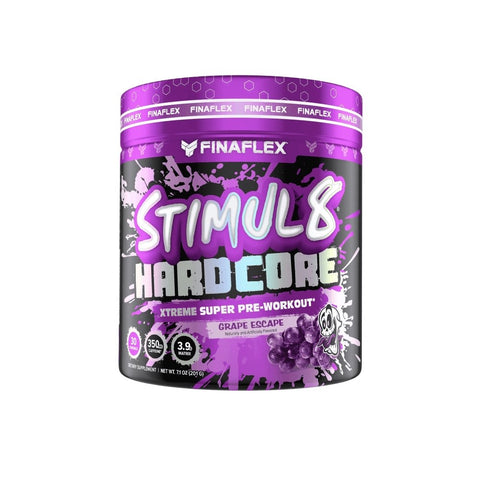Pre-workout | Stimul8 Hardcore, pudra, 201g, Finaflex, Supliment alimentar pre-workout cu cofeina 0