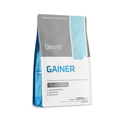 Gainer | Gainer, pudra, 1kg, Ostrovit, Supliment crestere masa musculara 0