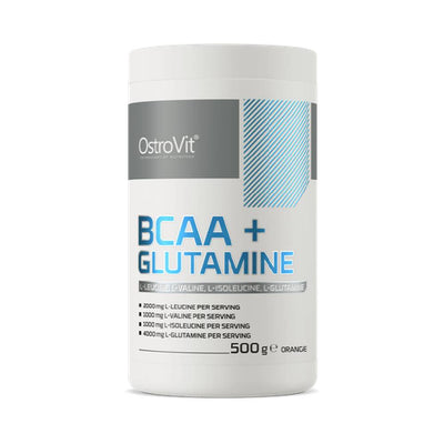 Glutamina | BCAA + Glutamina, pudra, 500g, Ostrovit, Supliment alimentar aminoacizi 0