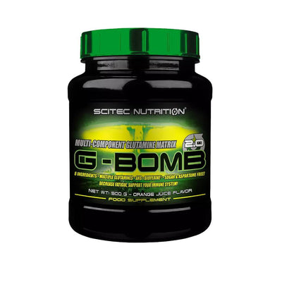 Glutamina | G-Bomb 2.0, pudra, 500g, Scitec Nutrition, Supliment pentru refacere 0