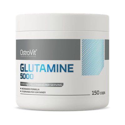 Aminoacizi | Glutamina 5000, 150 capsule, Ostrovit, Supliment pentru refacere 0