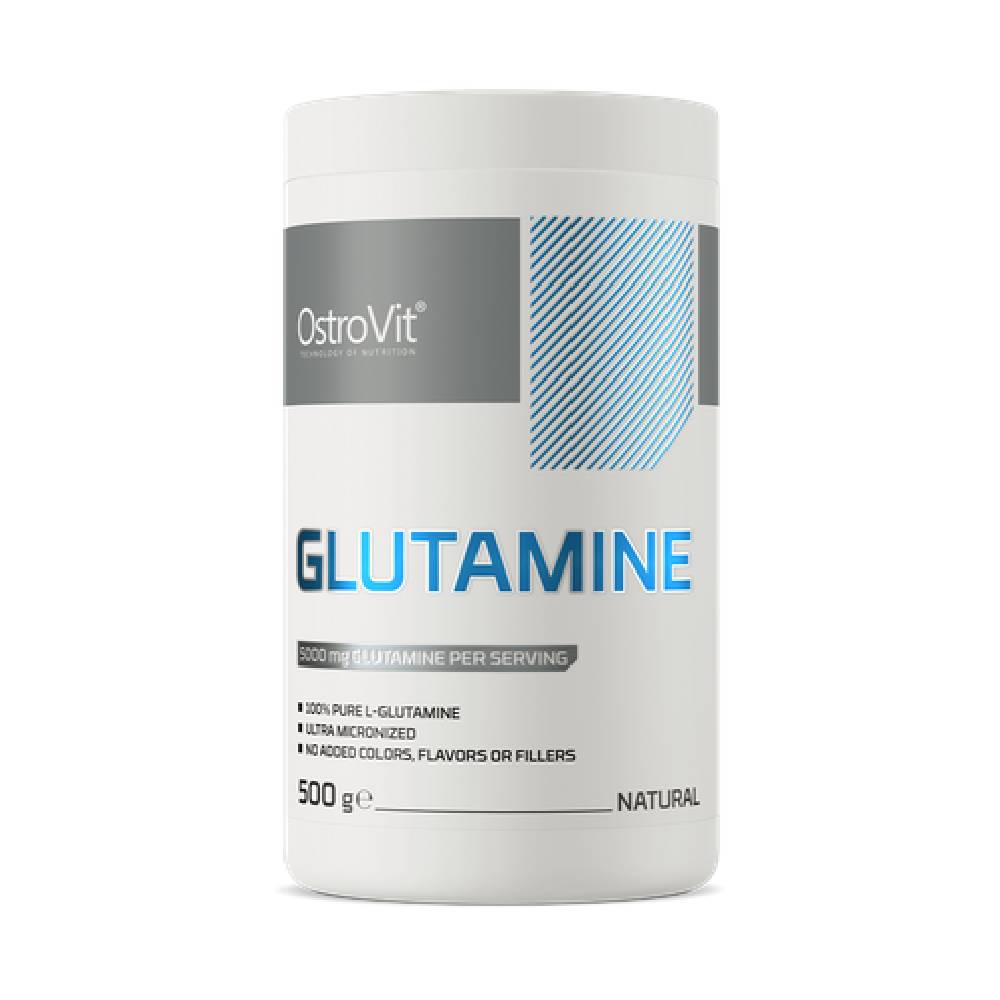 Aminoacizi | Glutamina, 500g, pudra, Ostrovit, Supliment pentru recuperare, puritate inalta 0
