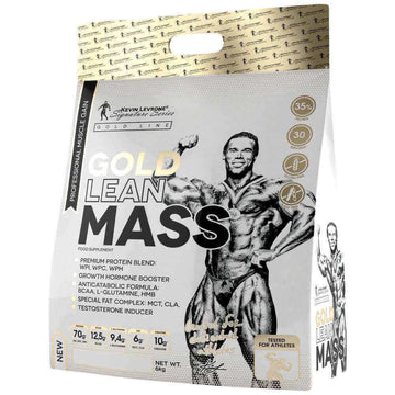 Proteine | Gold Lean Mass 6kg, pudra, Kevin Levrone, Mix pentru crestere masa musculara 0