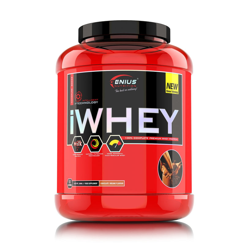 Proteine | iWHEY® 2000g, pudra, Genius Nutrition, Proteina din zer concentrat 0