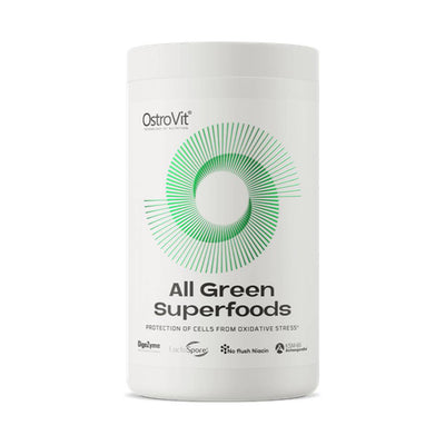 Digestie | All Green Superfoods, pudra, 345g, Ostrovit, Extracte de plante pentru sanatate 0