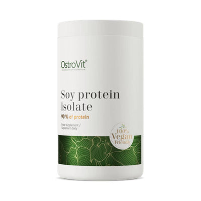 Proteina vegetala | Izolat de proteine din soia pudra, 390g, Ostrovit, Supliment alimentar puritate inalta 0