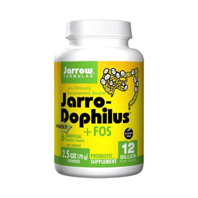Digestie | Jarro - Dophilus + FOS 70g, pudra, Jarrow Formulas, Supliment alimentar pentru digestie 0